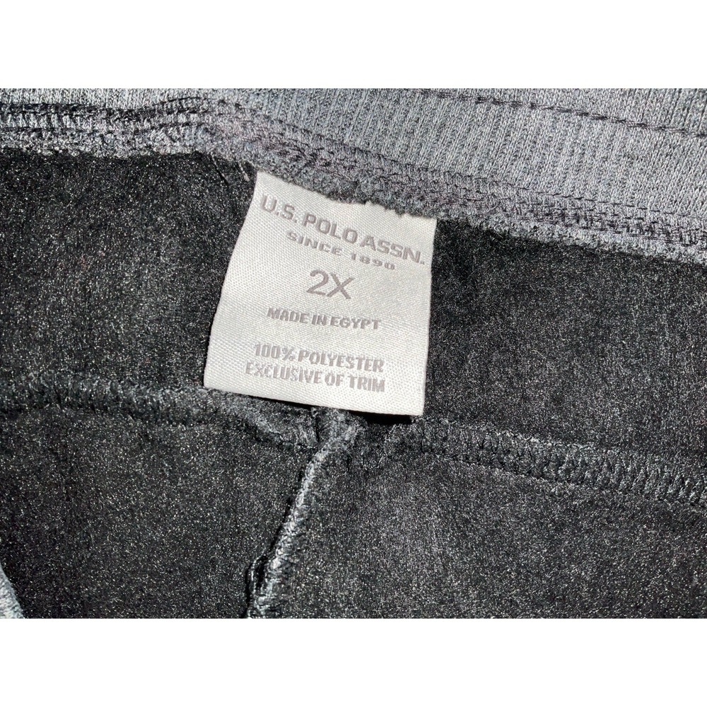NWT Men's U.S. Polo Assn. Feel Dry Sweat Shorts Drawstring &‎ Pockets Gray - 2XL - Picture 6 of 6